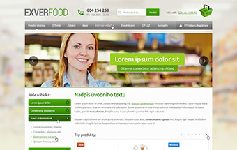 E-shop Exver-food.cz